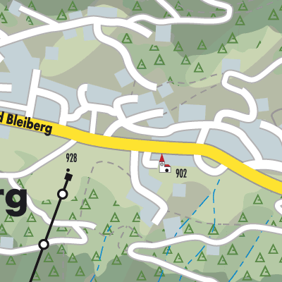 Stadtplan Bad Bleiberg