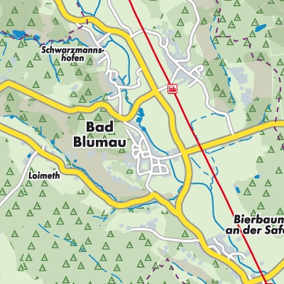 Übersichtsplan Bad Blumau