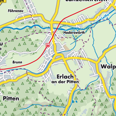 Übersichtsplan Bad Erlach