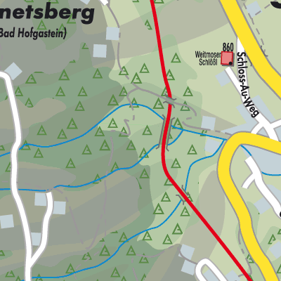 Stadtplan Bad Hofgastein