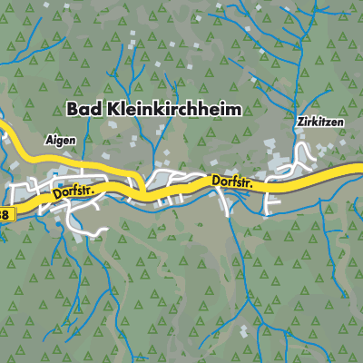 Übersichtsplan Bad Kleinkirchheim