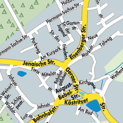 Bad Klosterlausnitz Stadtpl ne Und Landkarten