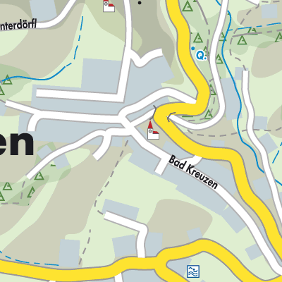 Stadtplan Bad Kreuzen