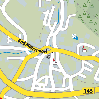 Stadtplan Bad Mitterndorf