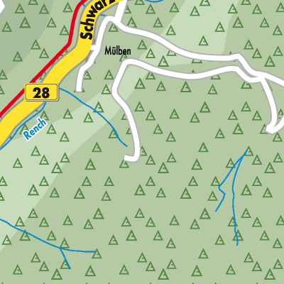 Stadtplan Bad Peterstal-Griesbach