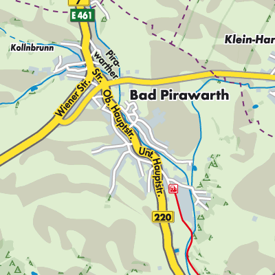 Übersichtsplan Bad Pirawarth