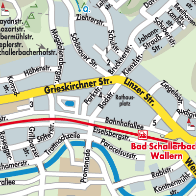 Stadtplan Bad Schallerbach