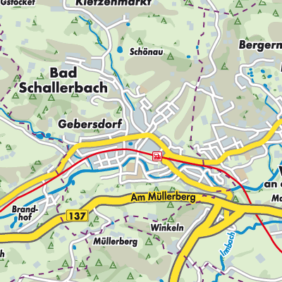 Übersichtsplan Bad Schallerbach