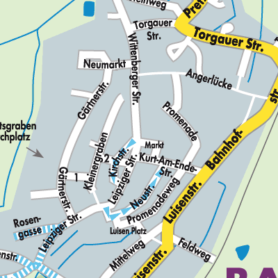 Stadtplan Bad Schmiedeberg