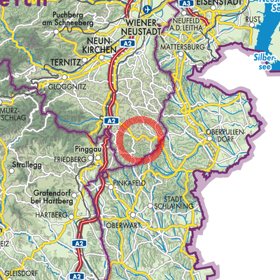 Landkarte Bad Schönau