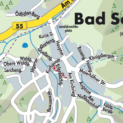 Stadtplan Bad Schönau