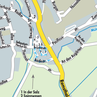 Stadtplan Bad Soden