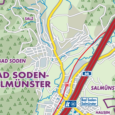 Übersichtsplan Bad Soden