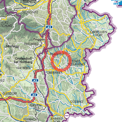 Landkarte Bad Tatzmannsdorf