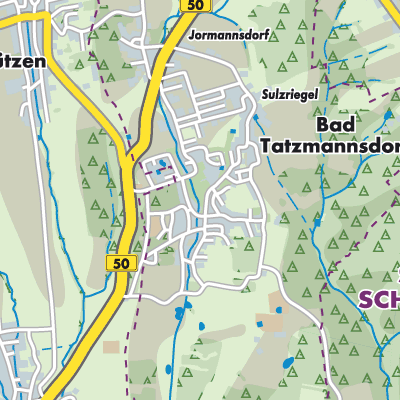 Übersichtsplan Bad Tatzmannsdorf