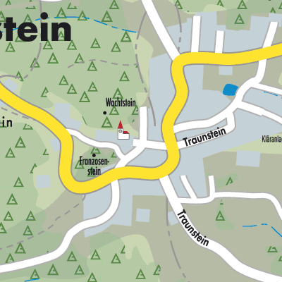 Stadtplan Bad Traunstein