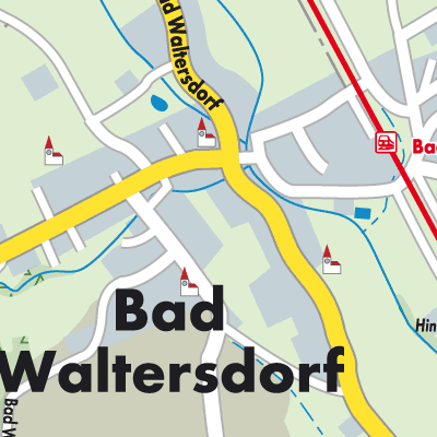 Stadtplan Bad Waltersdorf