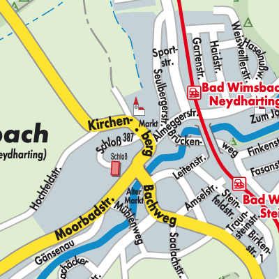 Stadtplan Bad Wimsbach-Neydharting