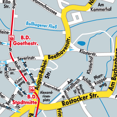 Stadtplan Bad Doberan