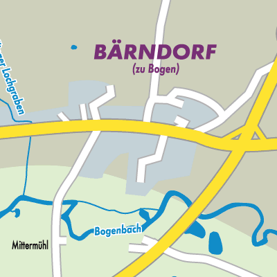 Stadtplan Bärndorf