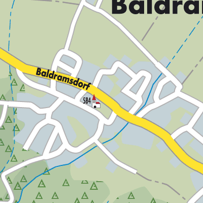 Stadtplan Baldramsdorf