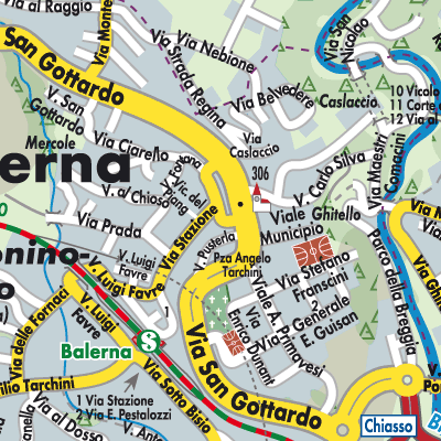 Stadtplan Balerna