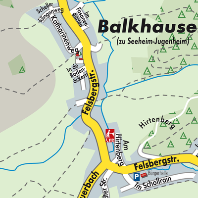 Stadtplan Balkhausen