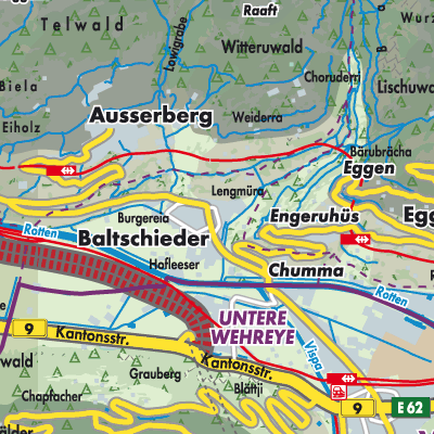 Übersichtsplan Baltschieder