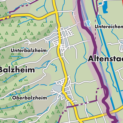 Übersichtsplan Balzheim