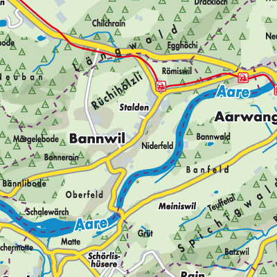 Übersichtsplan Bannwil