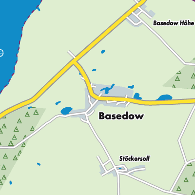Übersichtsplan Basedow