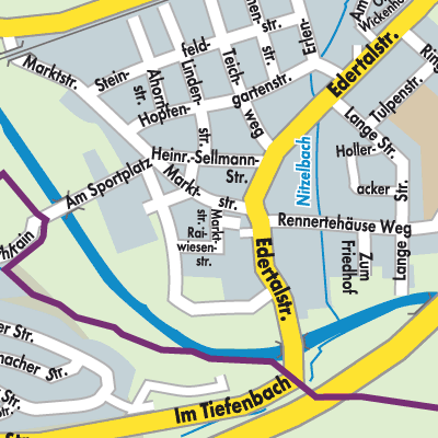Stadtplan Battenfeld