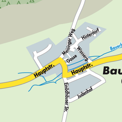Stadtplan Bauerbach