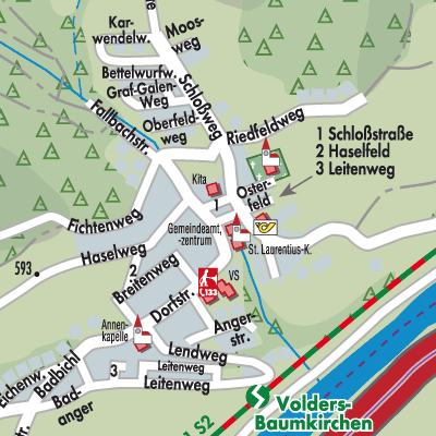 Stadtplan Baumkirchen