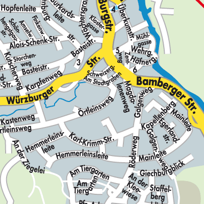 Stadtplan Baunach (VGem)
