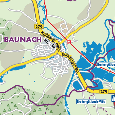 Übersichtsplan Baunach (VGem)
