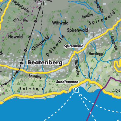 Übersichtsplan Beatenberg
