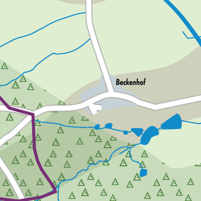 Stadtplan Beckenhof