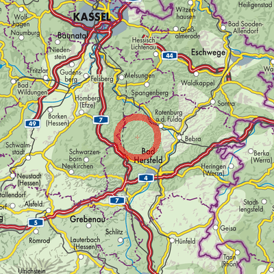 Landkarte Beenhausen