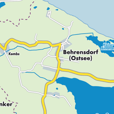 Übersichtsplan Behrensdorf