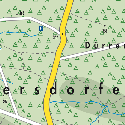 Stadtplan Behringersdorfer Forst