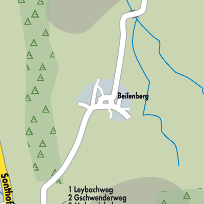 Stadtplan Beilenberg
