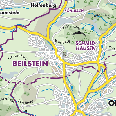 Übersichtsplan Beilstein