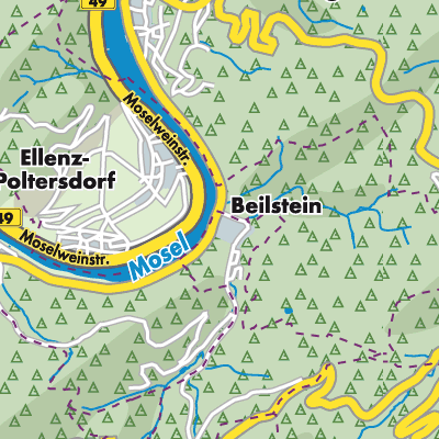Übersichtsplan Beilstein