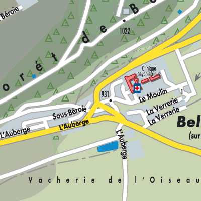 Stadtplan Bellelay