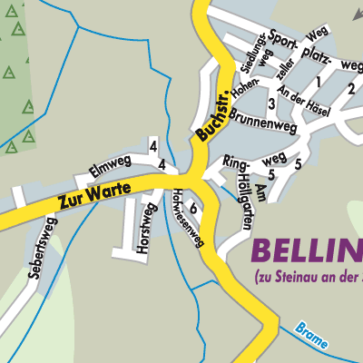 Stadtplan Bellings