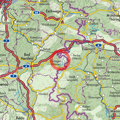 Landkarte Bengendorf
