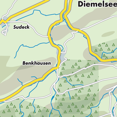Übersichtsplan Benkhausen