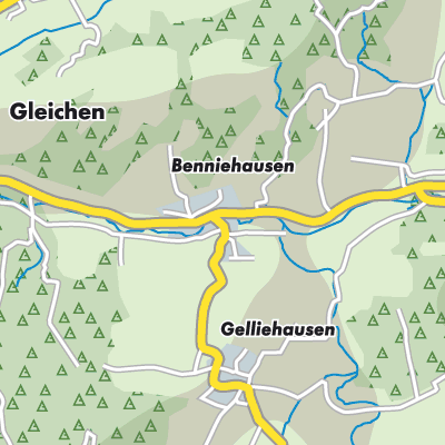Übersichtsplan Benniehausen