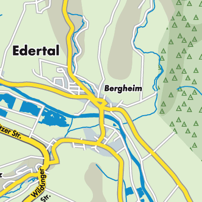 Übersichtsplan Bergheim